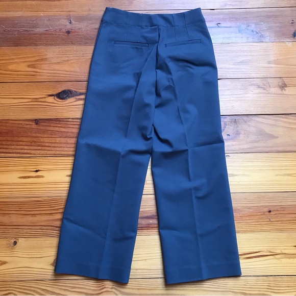 Loft High Waist Navy Sailor Pants, EUC, 0 - Picture 11 of 13
